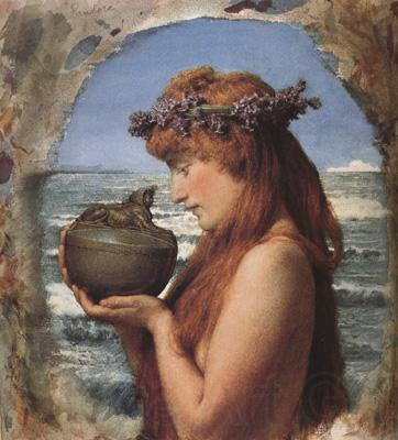 Alma-Tadema, Sir Lawrence Pandora (mk23) Spain oil painting art